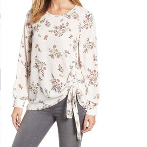 ⭐️ Halogen, Nordstrom brand, side cinch top